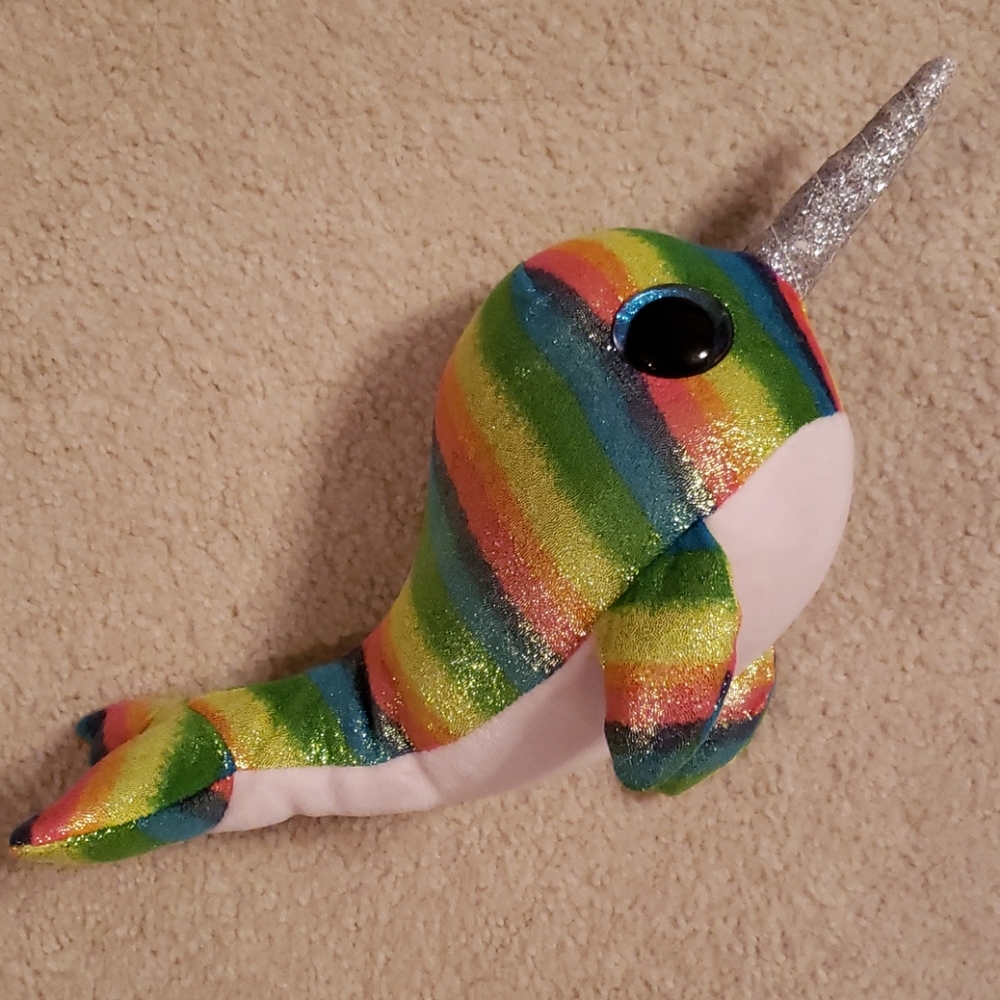 Narwhal Ty stuffed animal